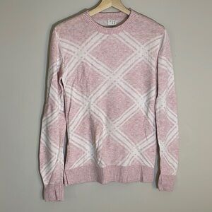 A New Day Pink & White‎ Sweater